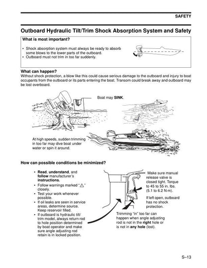 Evinrude ETEC 200 225 250 300 Outboard Service Manual sample page with technical illustrations