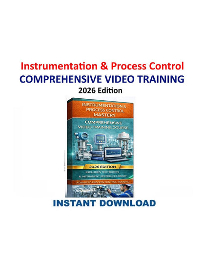 Instrumentation & Process Control Course 2026 - Service Manual PDF Instant Download