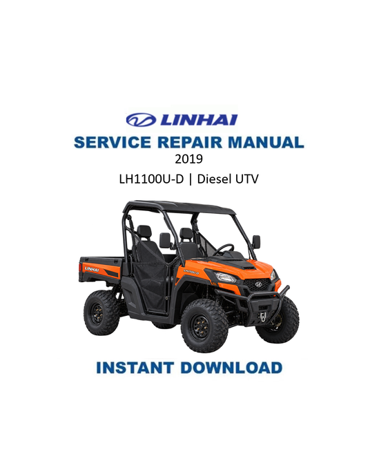 Linhai LH1100U-D 2019 service manual PDF