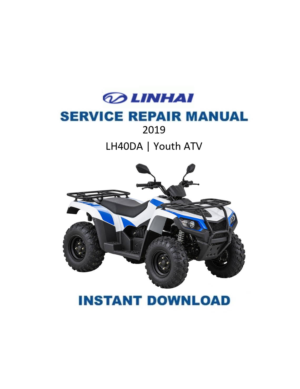 Linhai LH40DA service manual PDF