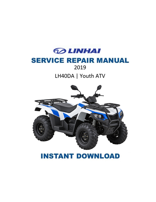 Linhai LH40DA service manual PDF