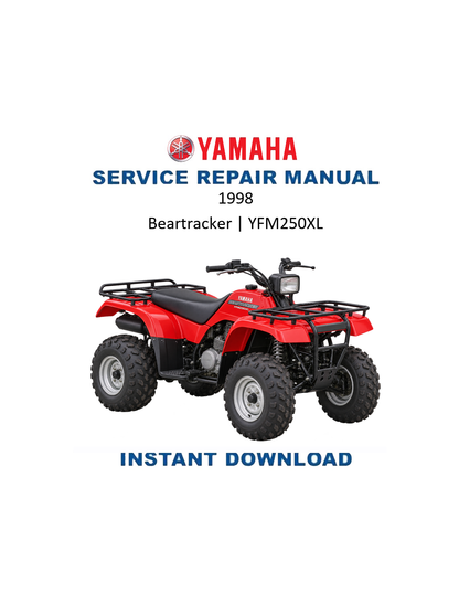 Yamaha Beartracker YFM250XL 1998 service manual PDF