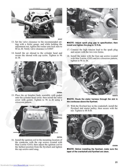 Arctic ZR 120 Kitty Cat Snowmobile Service Manual sample page from the repair manual
