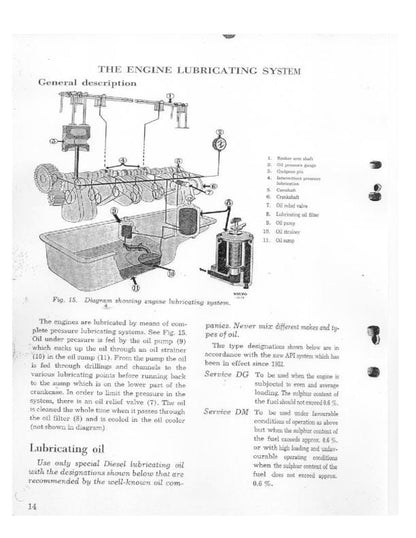 Volvo Penta MD47 MD67 MD96 Diesel Engine Service Manual sample page from service manual