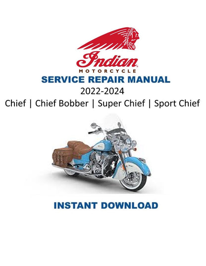 Indian Chief 2022-2024 - Service Manual PDF Instant Download