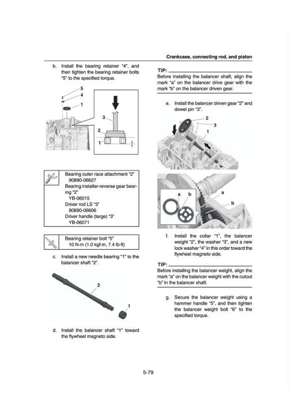 Yamaha Jetblaster JB1050 F6C Service Manual sample page from the repair manual