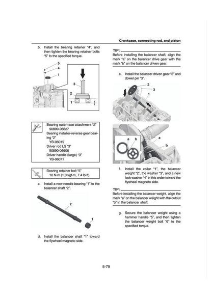 Yamaha Jetblaster JB1050 F6C Service Manual sample page from the repair manual