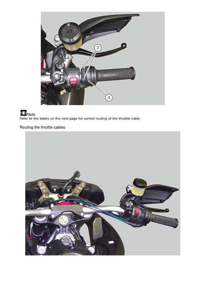 Ducati Multistrada 1200S GT Granturismo Service Manual sample page showing schematics and diagrams