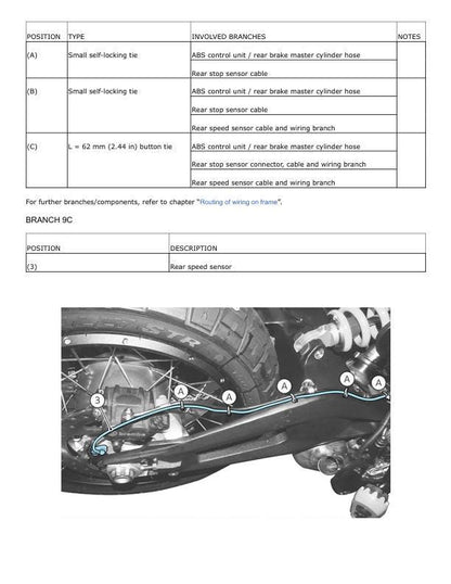 Ducati DesertX Motorcycle Service Manual factory service manual title page