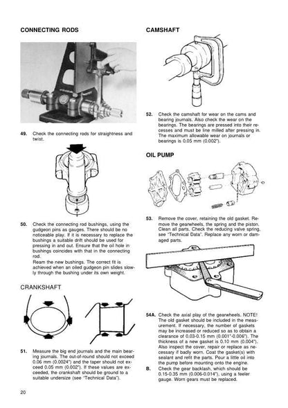 Volvo Penta MD11C MD17C MD11D MD17D Engine Service Manual sample page from the repair manual