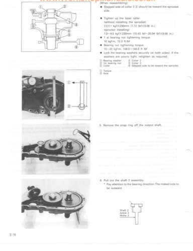 Kubota KH 36 41 51 61 66 91 101 151 Excavator Service Manual sample page from the repair manual