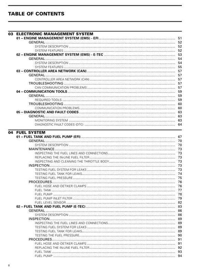 Skidoo Mach Z Snowmobile Service Manual sample page from service manual