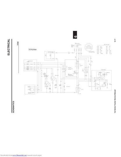 Toro 518 520 522 523 xi Lxi DXi Mower Service Manual sample page showing schematics and diagrams