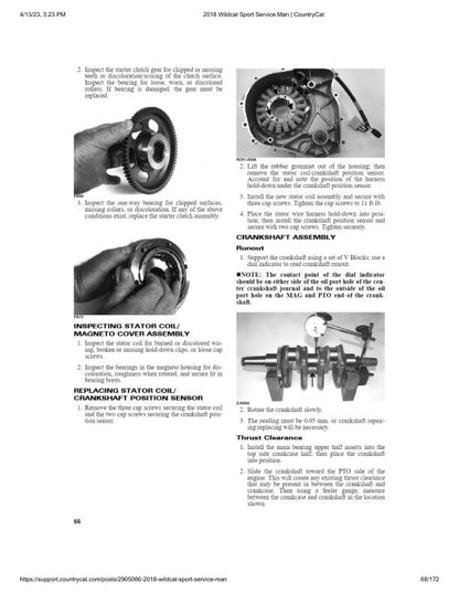 Arctic Cat Wildcat Sport 700 UTV Service Manual sample page showing repair procedures