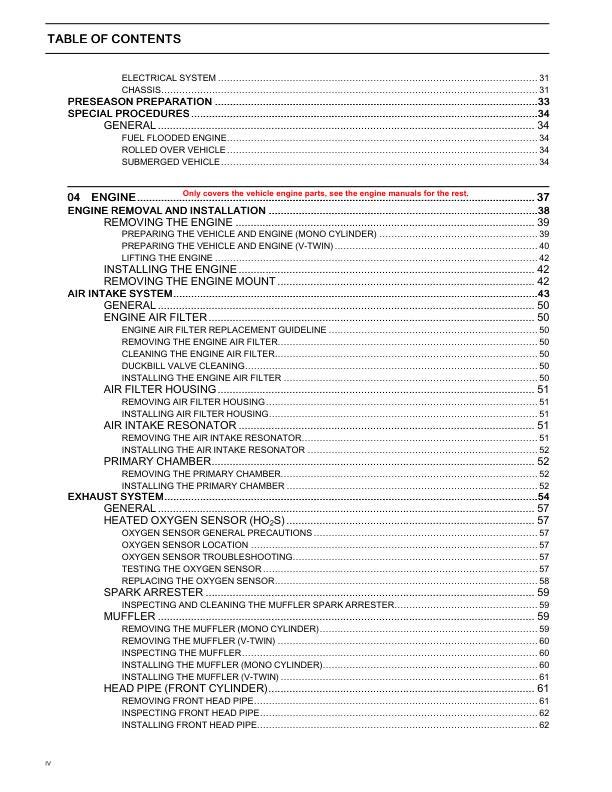 Can-Am Defender Traxter HD10 Max 1000 Service Manual sample page from service manual