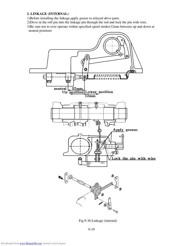 TYM T303 T353 HST Compact Tractor Service Manual sample page showing schematics and diagrams