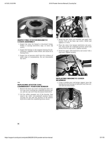 Arctic Cat Prowler HDX UTV Service Manual sample page from service manual