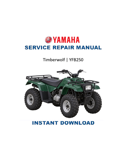 Yamaha Timberwolf YFB250 1995 service manual PDF