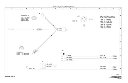 Skyjack SJ 643 843 Telehandler Telescopic Boom Service Manual sample page from the repair manual