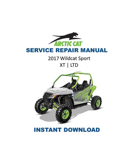 Arctic Cat Wildcat Sport 700 UTV Service Manual 2017 - Service Manual PDF Instant Download