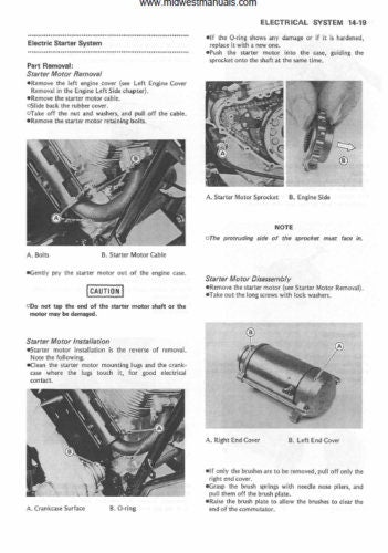 Kawasaki Bayou KLF300 Motorcycle Service Manual sample page from service manual