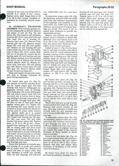 Case 1190 Wheel Loader Service Manual sample page from service manual