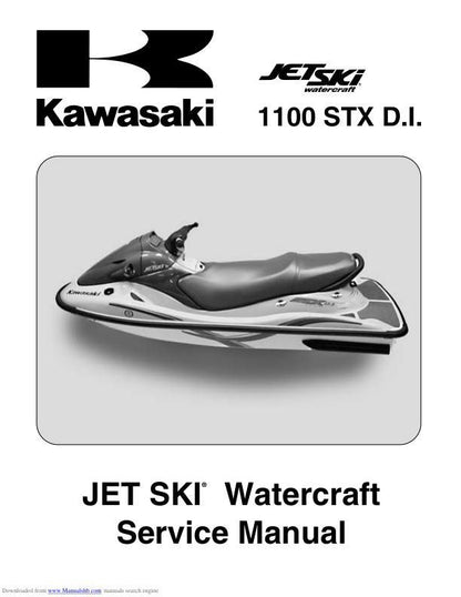 Kawasaki JetSki 1100 Service Manual factory service manual title page