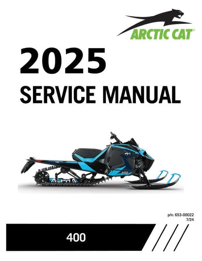 Arctic Cat Norseman Riot Touring ZR M 400 Snowmobile Service Manual factory service manual title page