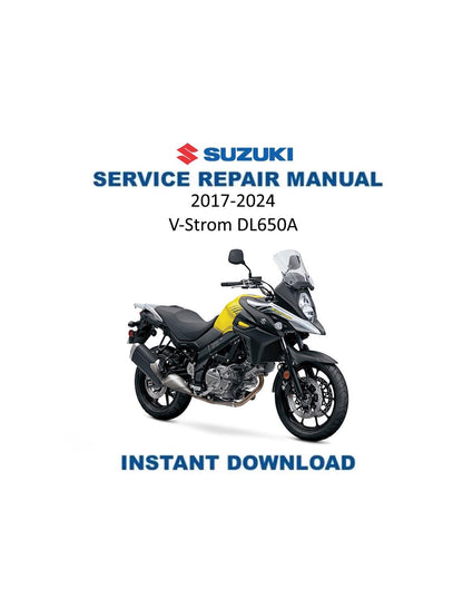 Suzuki V-Strom DL650 Motorcycle Service Manual 2017-2021 - Service Manual PDF Instant Download