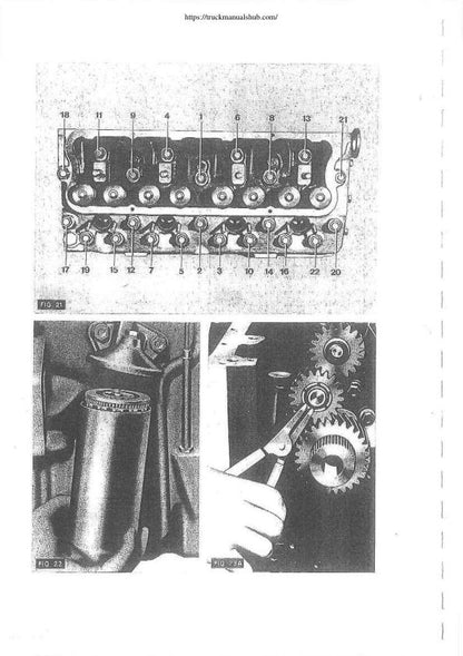 Massey Ferguson 50b Tractor Service Manual sample page from service manual