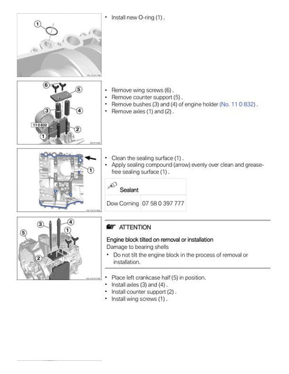 BMW R1250 GS Adventure K51 Motorcycle Service Manual sample page from service manual