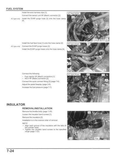 Honda Talon 1000 UTV Service Manual sample page from the repair manual