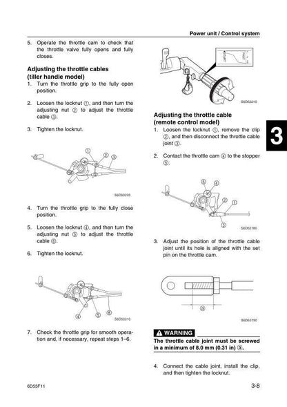 Yamaha 9.9 & 15 HP Outboard Service Manual factory service manual title page