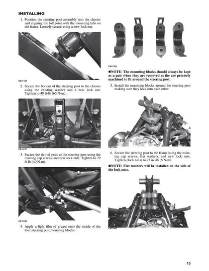 Arctic Cat Riot ZR M 858 Snowmobile Service Manual sample page from service manual