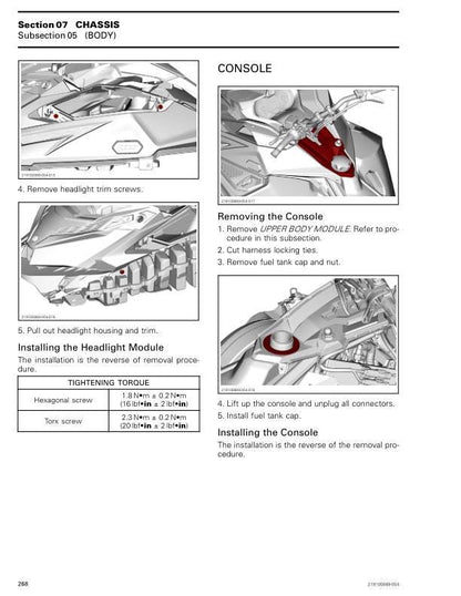 Lynx RAVE RE Enduro 600 850 Snowmobile Service Manual sample page from the repair manual