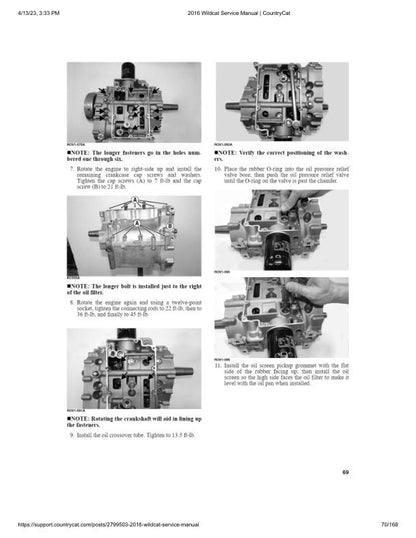 Arctic Cat Wildcat Sport 700 UTV Service Manual sample page from service manual