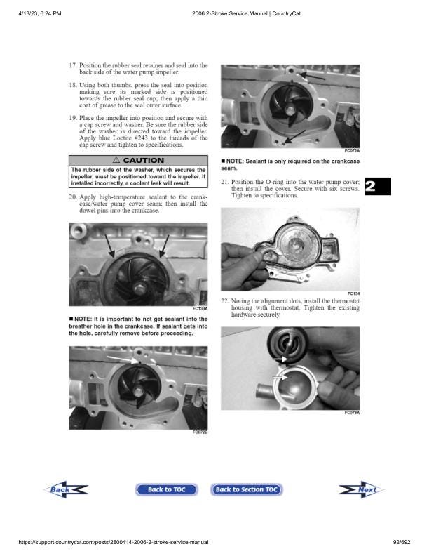 Arctic Cat  Panther Firecat Bearcat Z M Snowmobile Service Manual sample page from service manual