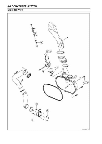 Kawasaki Brute Force 750 KVF750 ATV Service Manual sample page showing repair procedures