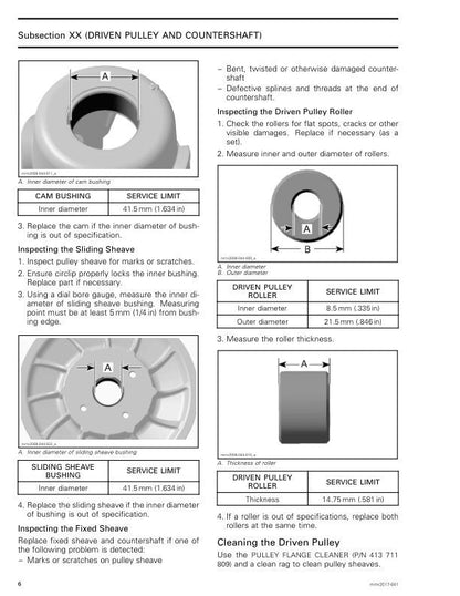 Skidoo Summit Freeride MXZ Renegade 600 850 Snowmobile Service Manual sample page showing schematics and diagrams