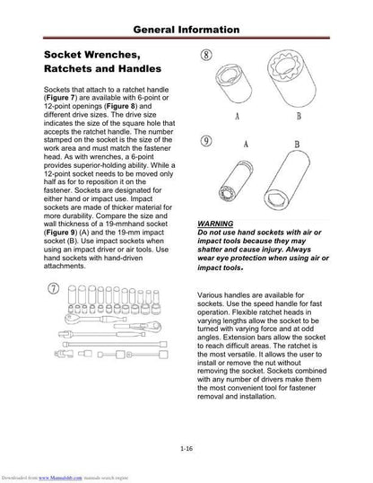 HiSun HS800 UTV Service Manual sample page from service manual