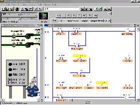 Allen Bradley PLC Training Bundle RSLogix & LogixPro Simulator sample page with technical illustrations