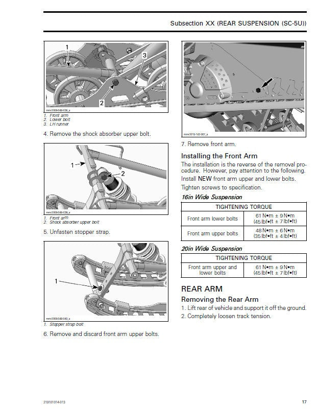 Skidoo Expedition 600 850 900 Snowmobile Service Manual sample page from service manual