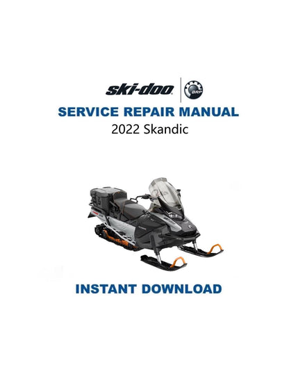 Skidoo Skandic 600 900 Snowmobile Service Manual 2022 - Service Manual PDF Instant Download