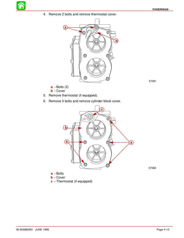 Mercury Mariner 20 25 Outboard Service Manual sample page from service manual