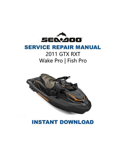 Sea-Doo GTX RXT Wake Pro Fish Pro Service Manual 2021 - Service Manual PDF Instant Download
