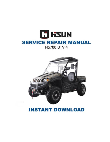 HiSun HS700 UTV4 Service Manual - Service Manual PDF Instant Download