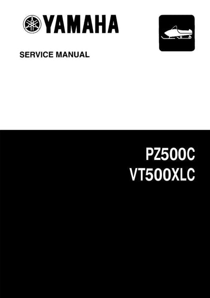 Yamaha Phazer Venture XL Snowmobile Service Manual factory service manual title page
