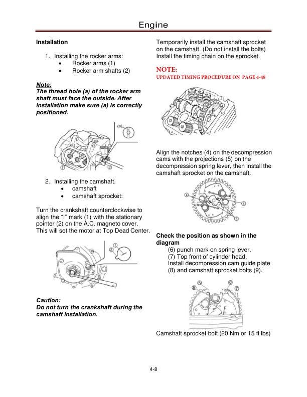 Cub Cadet Challenger 500 700 Utility Vehicle Service Manual sample page with technical illustrations