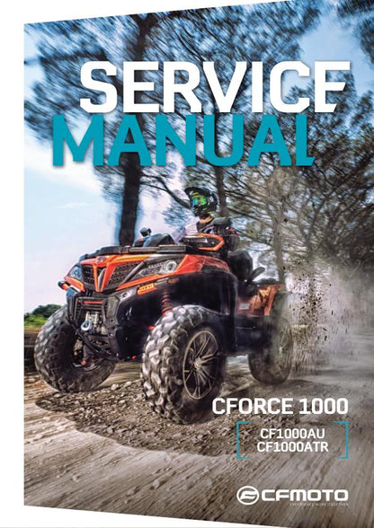 CFMOTO CFORCE 1000 ATV Service Manual factory service manual title page