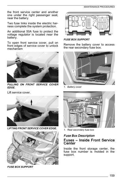 Can-Am Defender Traxter HD10 Max 1000 Service Manual sample page showing schematics and diagrams